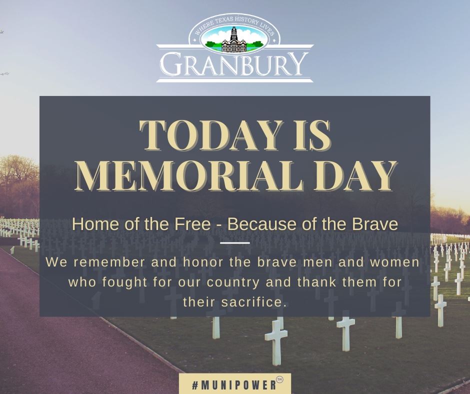 2021 MAY - 10 (Memorial Day)