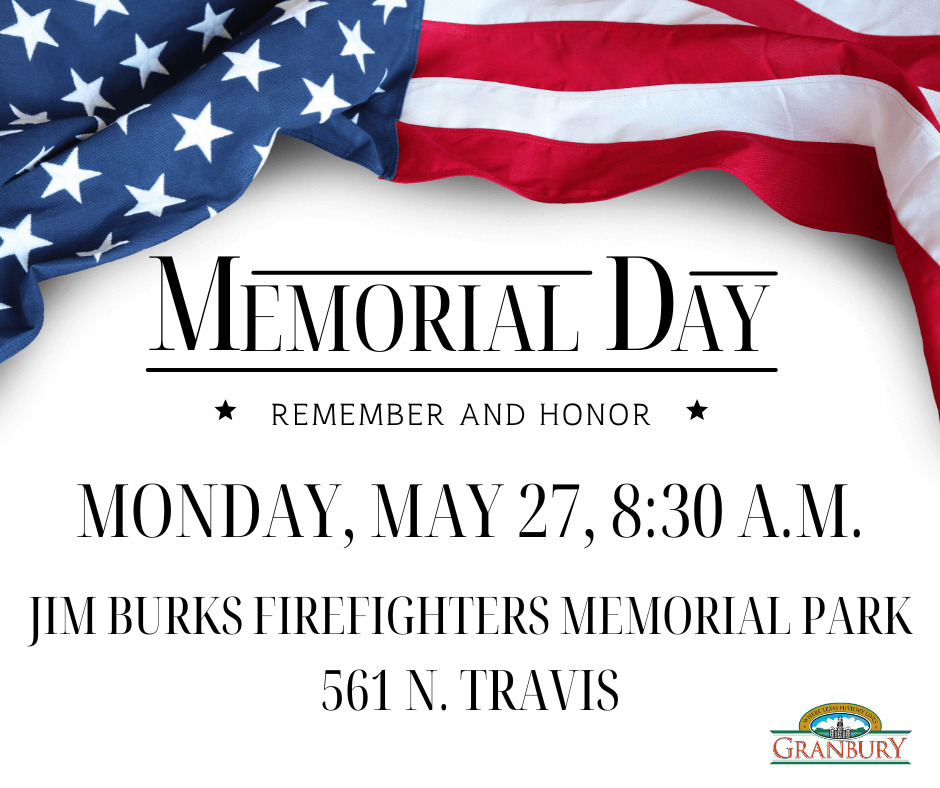 2024 Memorial Day Invite