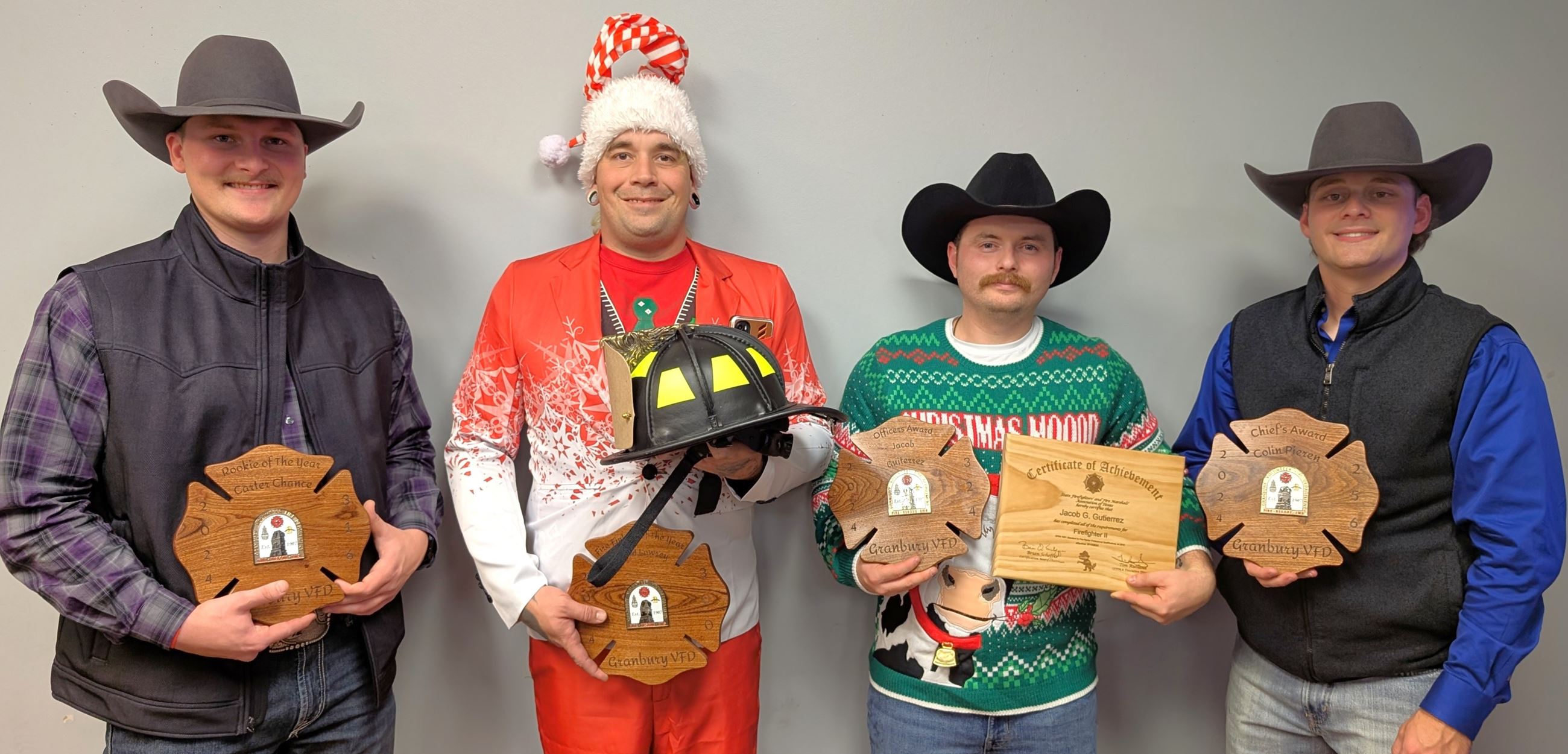 GVFD 2024 Members of the Year