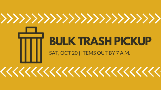 bulk trash 10-20-18