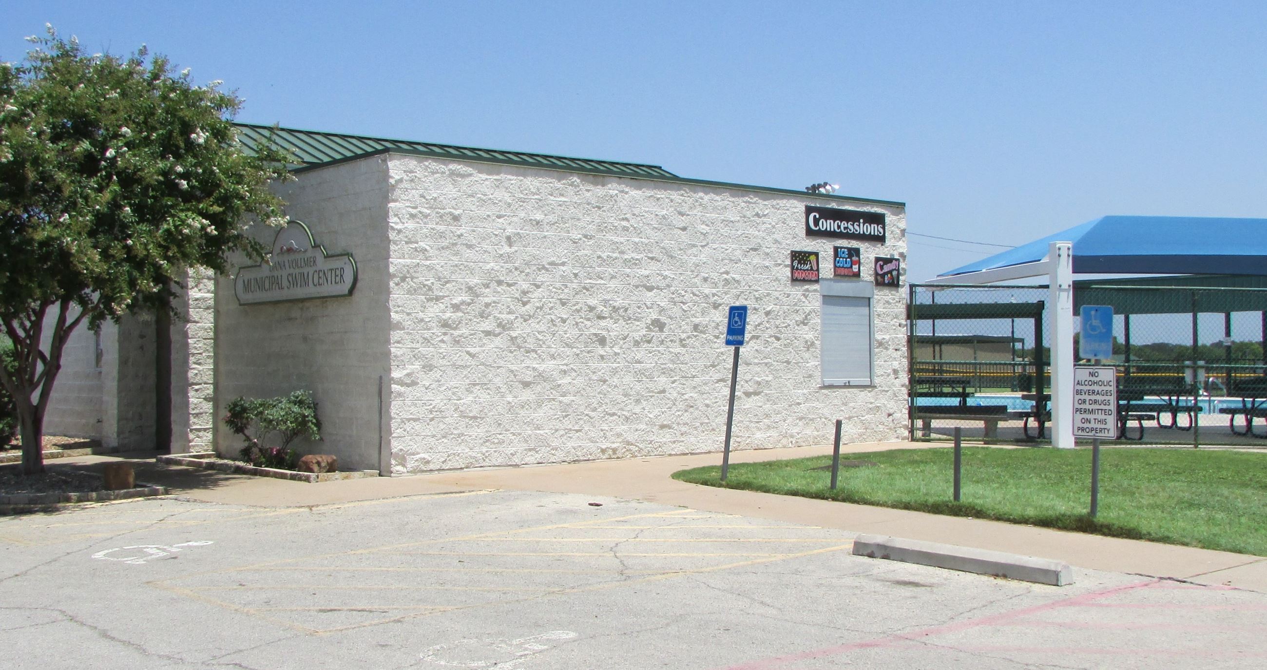 Exterior Shot of Front of Swim Complex