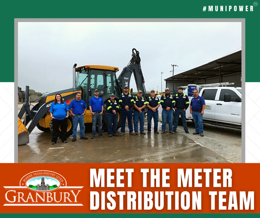 Meet the Water Distribution Team Graphic