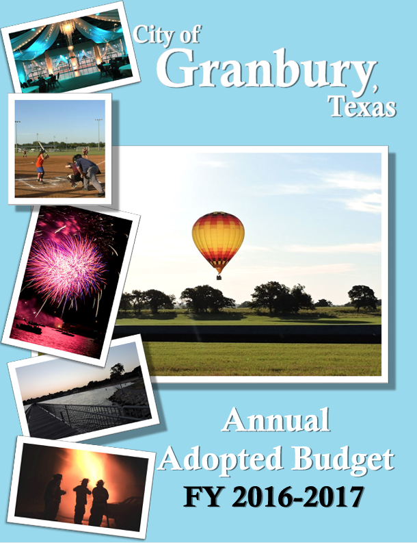 Budget FY 2017_Cover Adopted