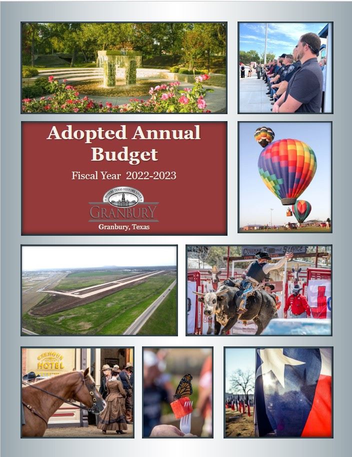 FY 2022-2023 Adopted Budget Cover