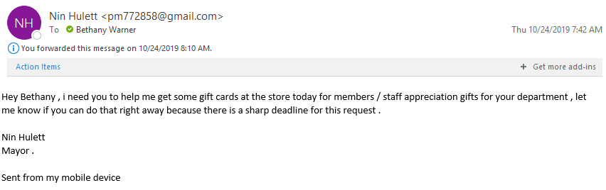 mayorphishingexample